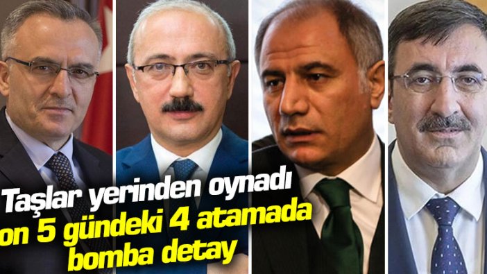 Taşlar yerinden oynadı! Son 5 gündeki 4 atamada bomba detay