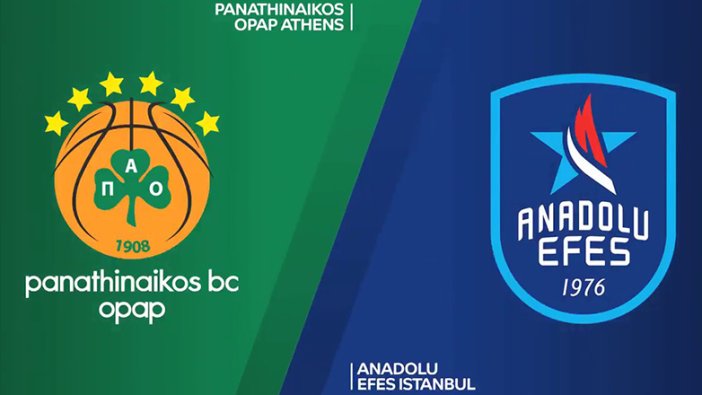 Euroleague'de Panathinaikos sahasında Anadolu Efes'i ağırlayacak!