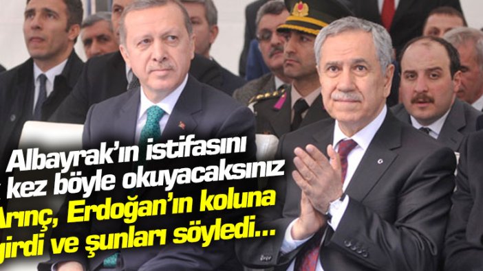 Berat Albayrak'ın istifa sürecini hiç böyle okumadınız! Bülent Arınç, Erdoğan'ı odaya çekti ve...