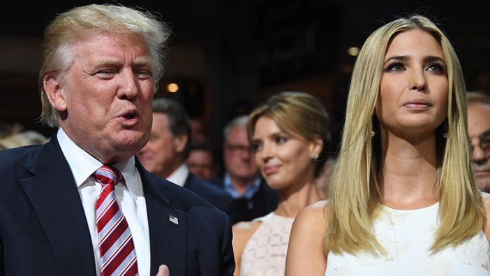 Donald Trump'ın kızı Ivanka Trump iş bakıyor