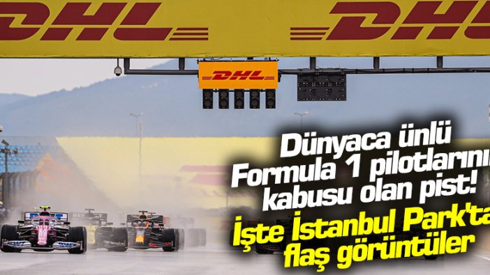 İşte İstanbul Park'taki Formula 1 Türkiye Grand Prix'inden efsane görüntüler