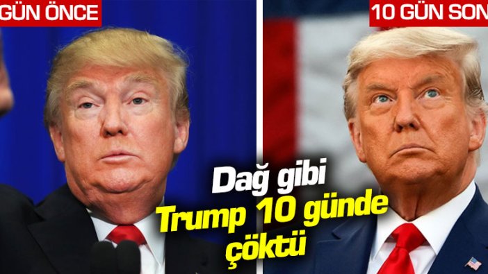 Dağ gibi Trump 10 günde çöktü