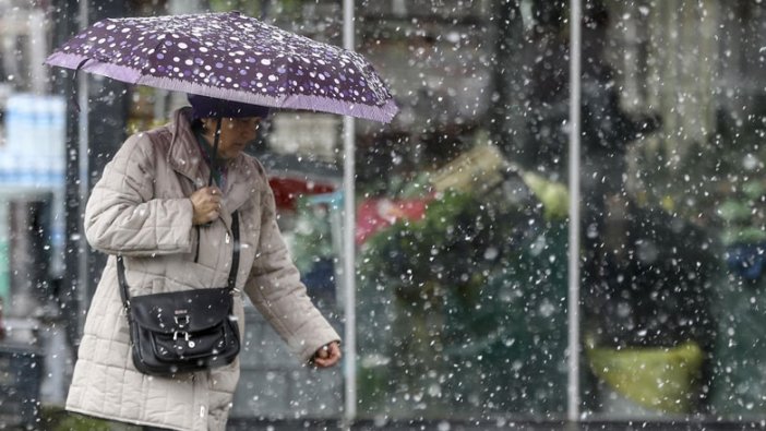 Meteoroloji uyardı: Karla karışık yağmur yolda!