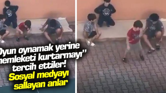 Antalya'da oyun oynaması gereken çocuklar ekonomi tartıştı, sosyal medya yıkıldı 