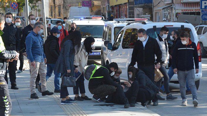 Bilecik'te Adliye önünde Onur Acar, dehşet saçtı!