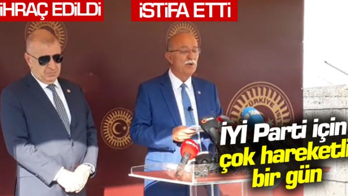 İYİ Parti'de çok hareketli bir gün! İsmail Koncuk istifa etti, Ümit Özdağ ihraç edildi