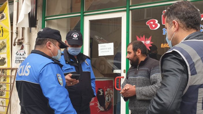 Çorum'da maske takmayan vatandaşın sözleri şoke etti!