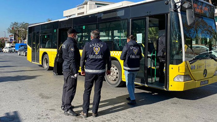 Toplu taşıma araçlarına korona denetimi!