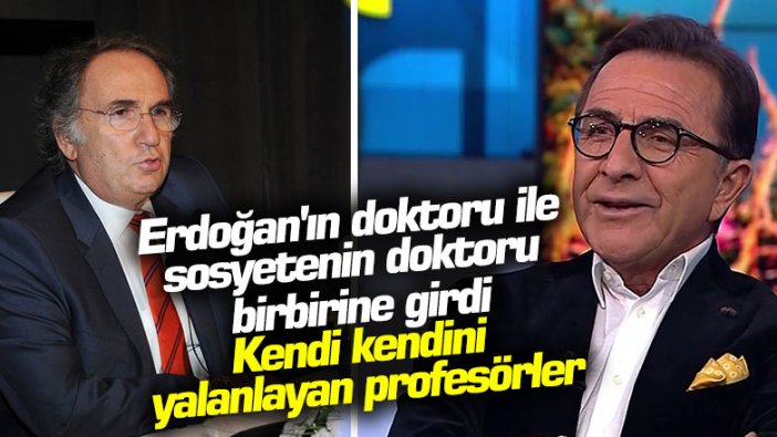 Osman Müftüoğlu ile Erdoğan'ın doktoru İbrahim Saraçoğlu arasında gargara kavgası