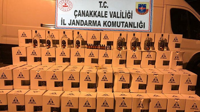 Sahte içki operasyonunda ele geçirilenler şaşırttı