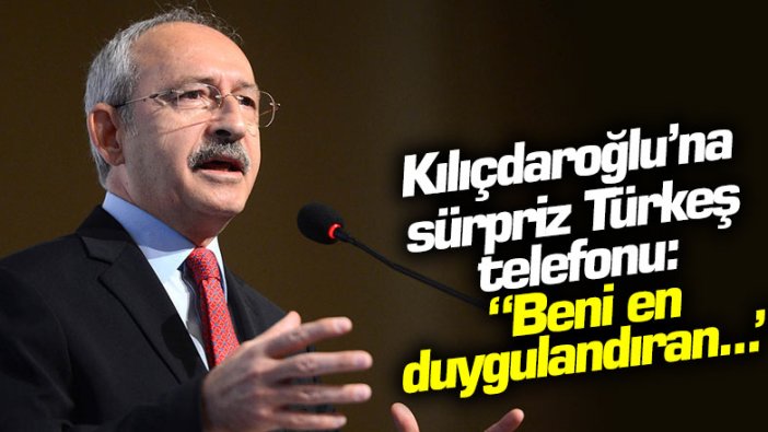 MHP’nin kurucusu Alparslan Türkeş’in eşi Seval Türkeş'ten Kemal Kılıçdaroğlu’na sürpriz telefon