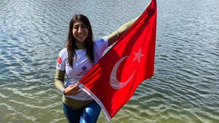 Fatma Uruk'tan 3 kez üst üste dünya rekoru!