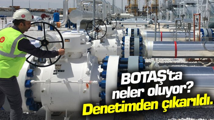 Denetimden çıkarıldı... BOTAŞ'ta neler oluyor