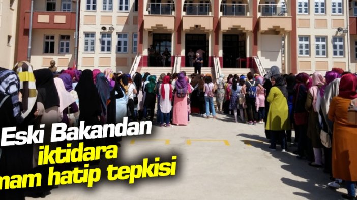 Eski Milli Eğitim Bakanı Nabi Avcı'dan iktidara İmam hatip tepkisi