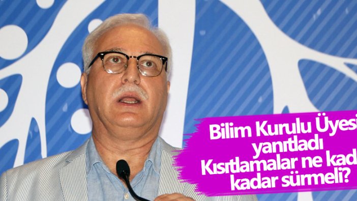 Bilim Kurulu Üyesi Tevfik Özlü'den kısıtlama açıklaması