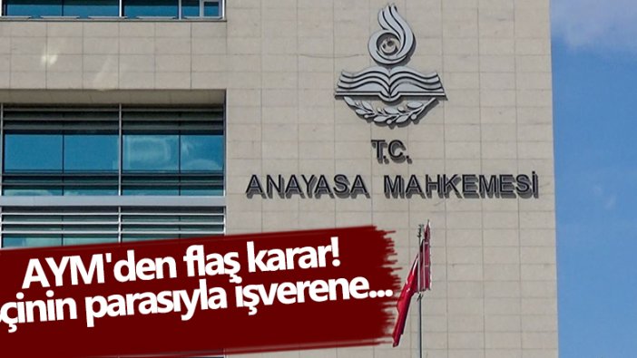 AYM, İşsizlik Sigortası Fonu'ndan işverene destek verilmesini anayasaya uygun buldu