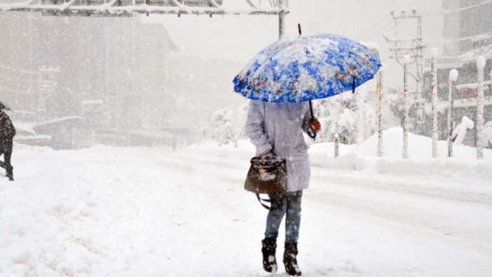 Meteoroloji'den kar uyarısı