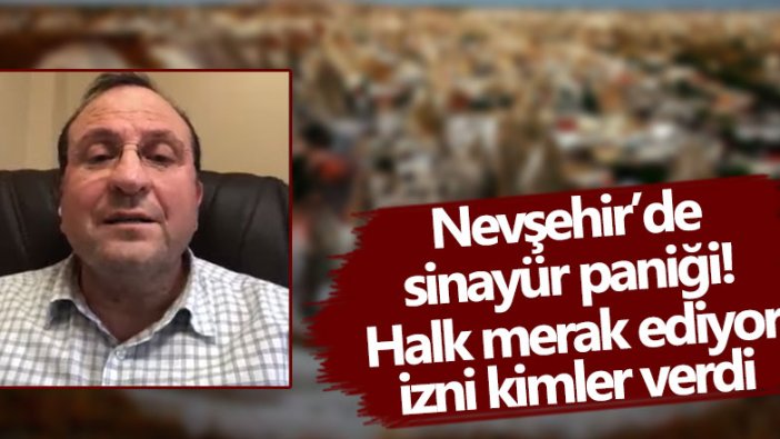 Nevşehir Avanos'ta siyanür paniği! İzni kimler verdi