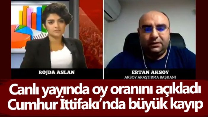 Cumhur İttifakı'nın oy oranı açıklandı! AKP ve MHP'de büyük düşüş