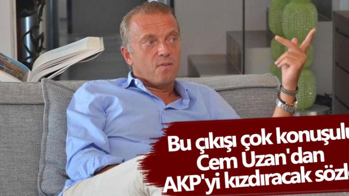 Cem Uzan: Katar'la yapılan anlaşmalar adaletin çöktüğünü gösterir