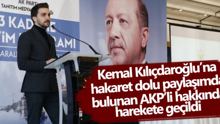 AKP'li Ömer Arvas'tan CHP lideri Kemal Kılıçdaroğlu'na hakaret içeren paylaşım