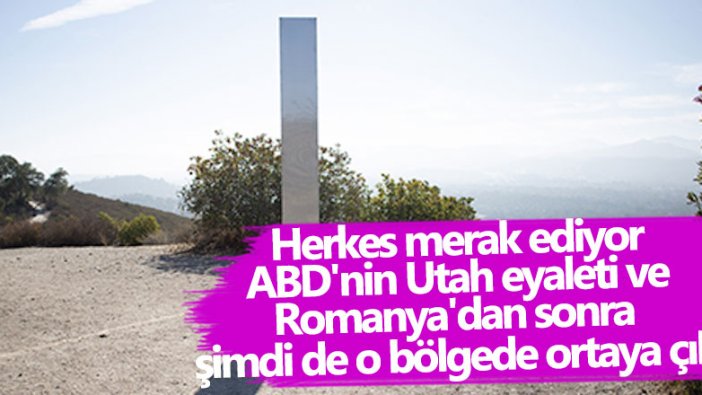 Herkes merak ediyor! ABD'nin Utah eyaleti ve Romanya'dan sonra şimdi de o bölgede ortaya çıktı