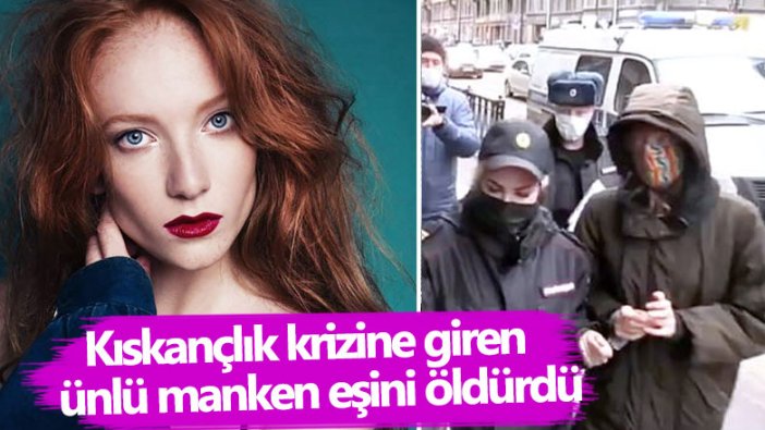 Rus manken Lilia Sudakova kıskançlık kriziyle eşini öldürüdü