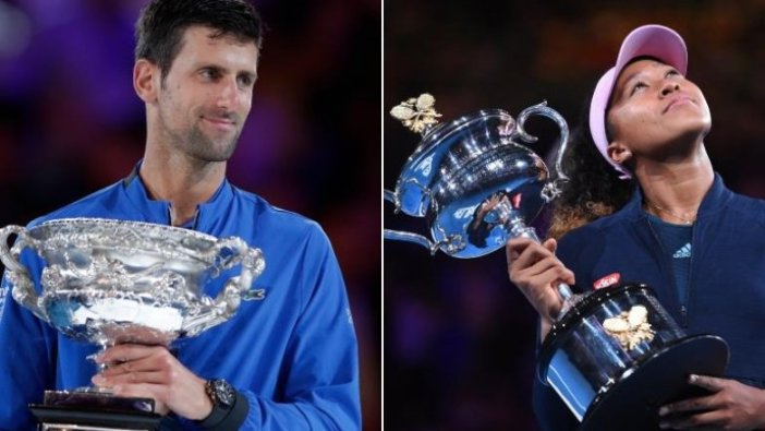 Djokovic yerini korudu, Osaka zirveye çıktı