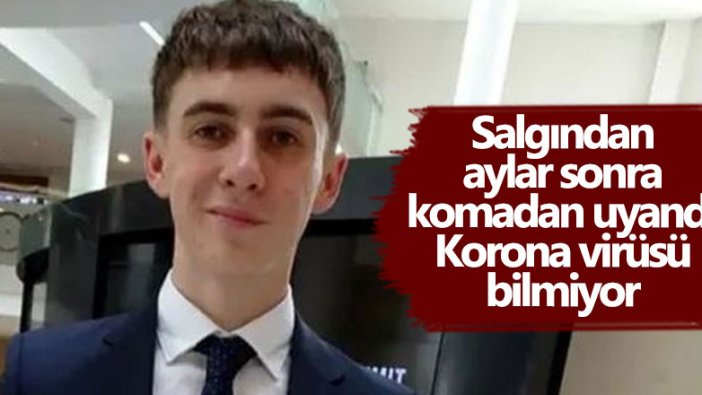 İngiltere'de 10 ay komada kaldıktan sonra uyanan Joseph Flavill, korona virüsü bilmiyor