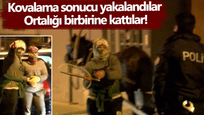 Ataşehir'de inşaat malzemeleri çalan 3 kadın ortalığı birbirine kattı!