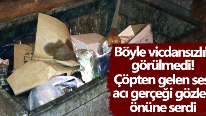 Böyle vicdansızlık görülmedi! Samsun'da çöpten bebek çıktı