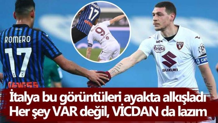 Atalanta Torino maçına Andrea Belotti damga vurdu! İtalya bu görüntüleri konuşuyor 