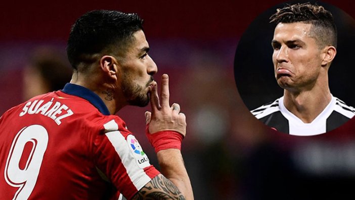 Luis Suarez, Ronaldo'nun rekorunu kırdı