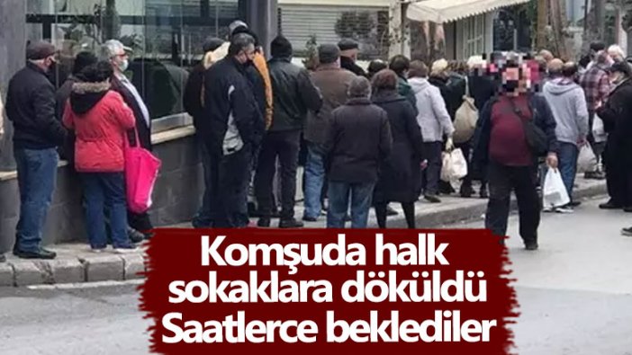 Yunanistan'da kriz derinleşiyor: Bir tabak yemek için...