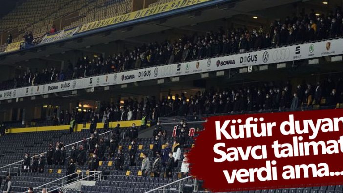 Fenerbahçe Galatasaray derbisinde savcı talimatı verdi ama küfür edenler bakın kim çıktı 