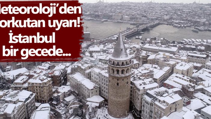 Meteoroloji'den korkutan uyarı! İstanbul'da hava sıcaklığı 15 derece birden düşecek