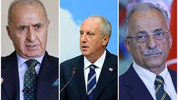 CHP'nin 4 büyük abisinden Muharrem İnce'ye zehir zemberek sözler