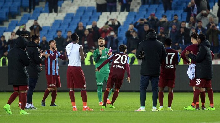 Trabzonspor'da 2017 mutluluğu