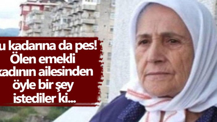 Emekli Ayşe Kasapoğlu'nun ailesi SGK'dan gönderilen yazı ile şoke oldu!