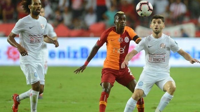 Galatasaray'ın konuğu Antalyaspor