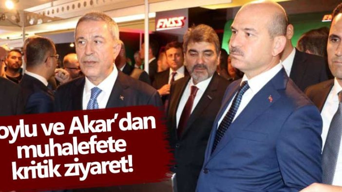 Son dakika... Hulusi Akar ve Süleyman Soylu'dan CHP ve İyi Parti'ye flaş ziyaret!