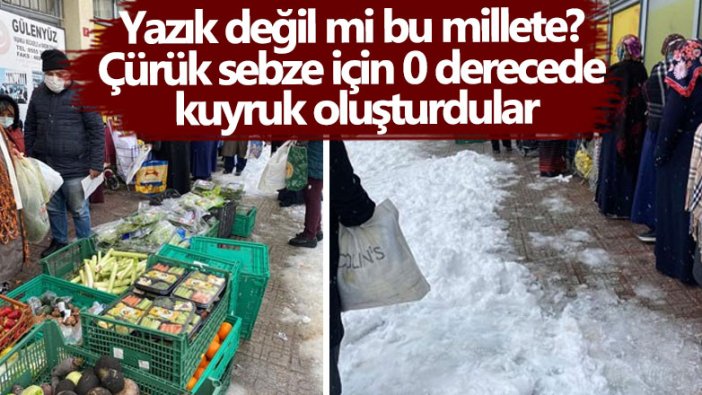 İstanbul Ataşehir’de bir yardım derneği tarafından satılan çürük ürünler için...