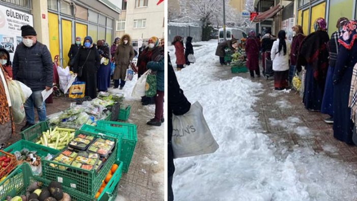 İstanbul Ataşehir’de bir yardım derneği tarafından satılan çürük ürünler için...