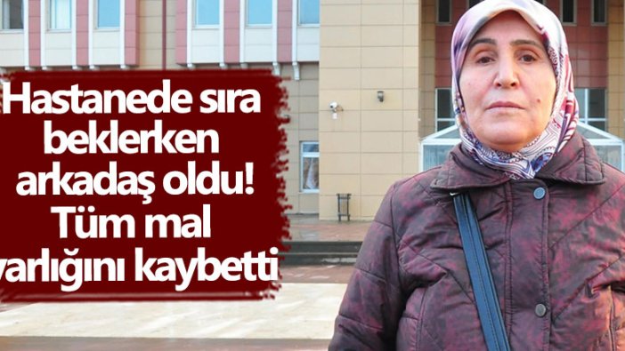 Manisa'da hastanede sıra beklerken arkadaş oldu! Tüm mal varlığını kaybetti