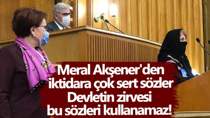 Meral Akşener canlı yayında açıkladı!