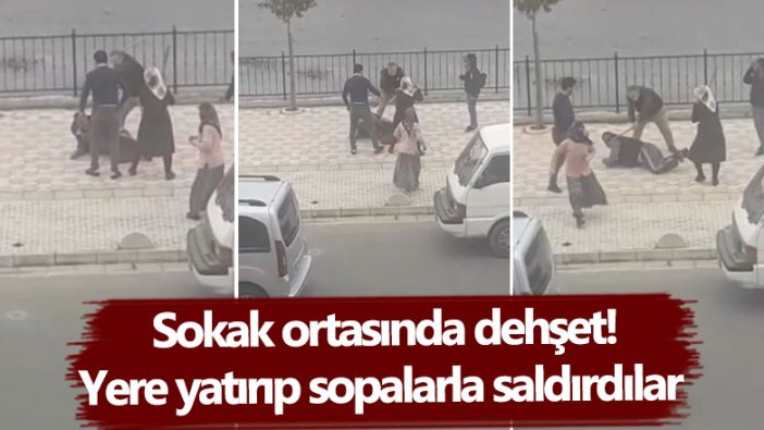 Giresun'da 2 kişi 1 kişiyi sopalarla dövdü!