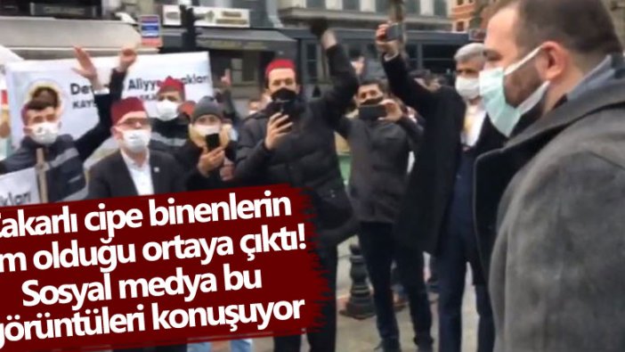 Çakarlı cipe binenlerin kim olduğu ortaya çıktı! Sosyal medya bu görüntüleri konuşuyor 