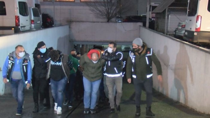 Daltonlar adliyeye sevk edildi 