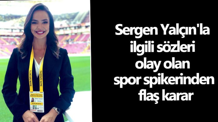 BeIN Sports'un spikeri Nazlı Canyurt istifa etti!