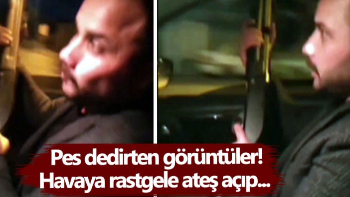 Kahramanmaraş'ta pes dedirten görüntüler! Havaya rastgele ateş açıp...